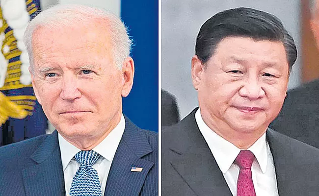 US President Joe Biden, China President Xi Jinping ready to virtuatual meet - Sakshi