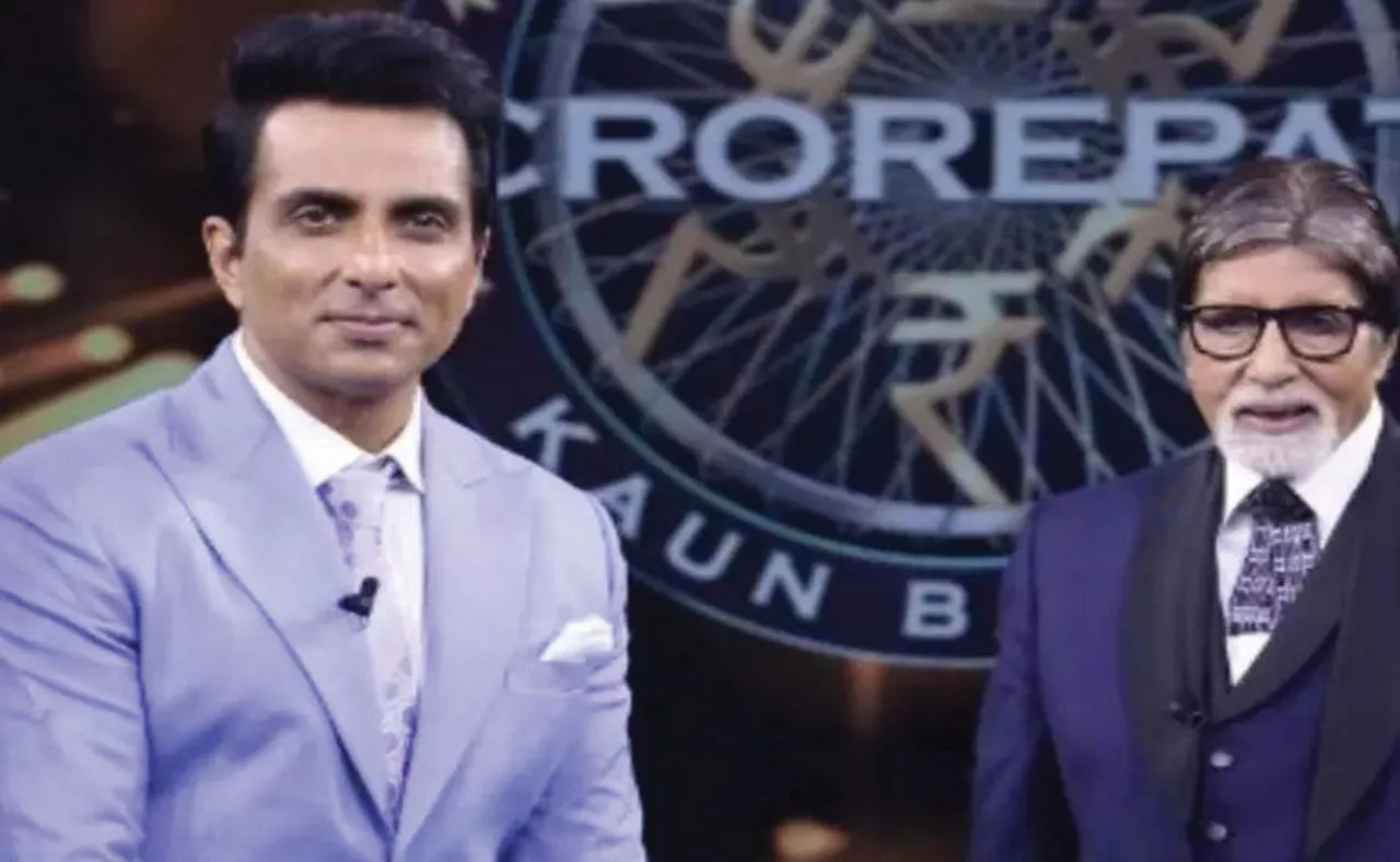 KBC 13: Sonu Sood Remembers His Mother Gets Emotional - Sakshi