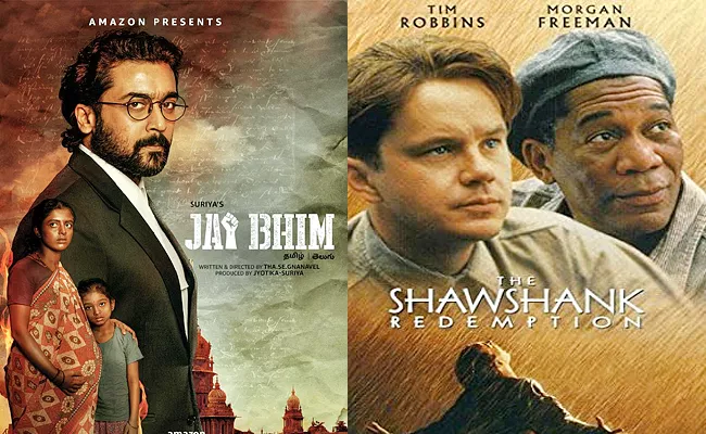 Jai Bhim IMDb top rate beatsThe Shawshank Redemption  - Sakshi