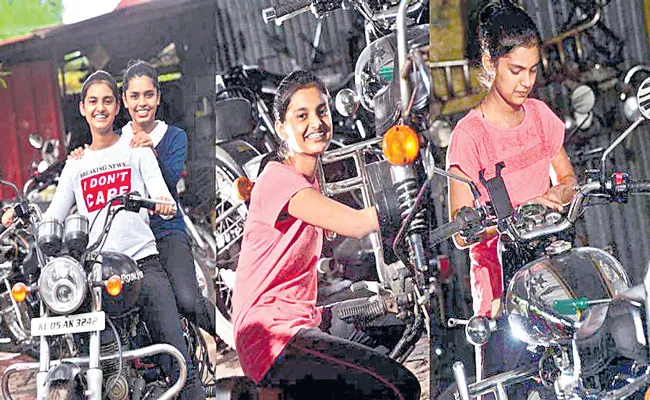 Kerala teenage girl grabs attention for bullet repairing skills - Sakshi