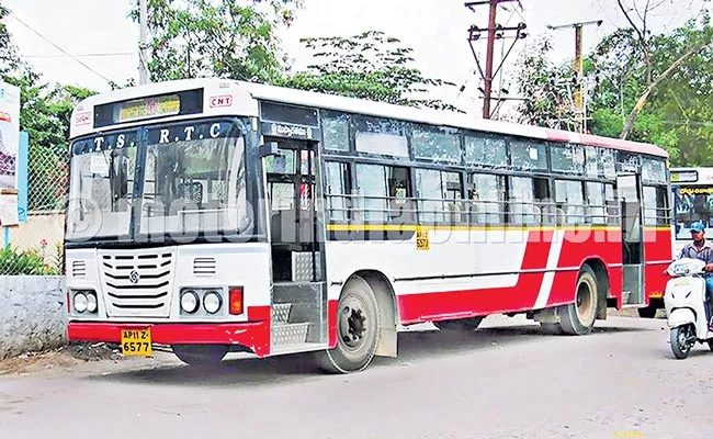 Telangana: TSRTC Has Suspended Advertising Policy On Buses - Sakshi