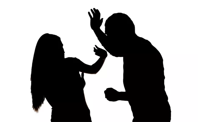 TDP sarpanch files domestic violence case against husband - Sakshi
