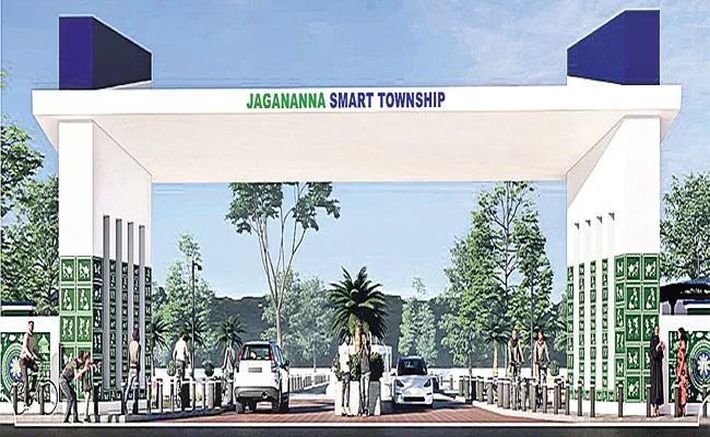 Good response to Jagananna smart township plots - Sakshi