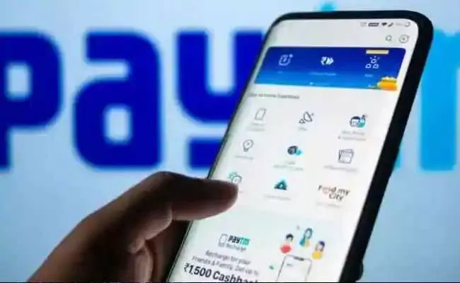 Paytm Enables Users To Make Payments By Tapping Phone On A Pos Machine - Sakshi