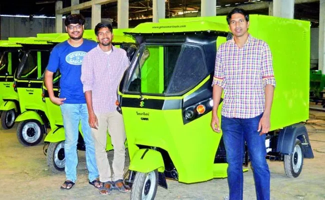 Hyderabad Boys Drive Affordable Electric Mobility Solutions Across The Globe - Sakshi