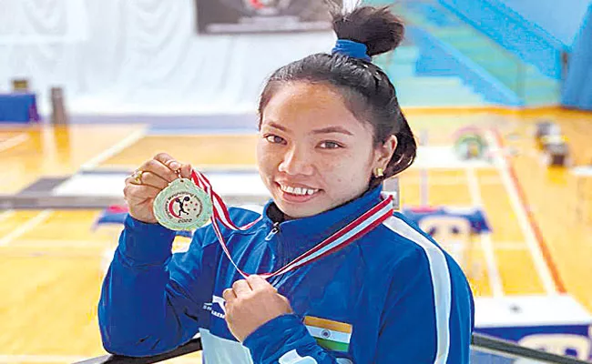 Mirabai Chanu Sikom Qualified For Common Wealth Games After Won Gold - Sakshi