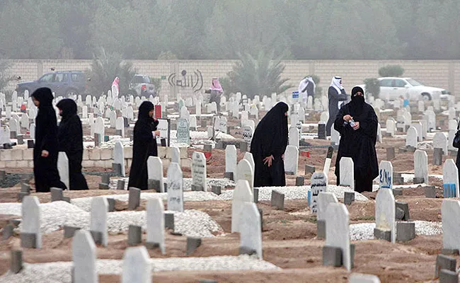 Kuwait municipality Ban Photo Video Shoot At Funerals - Sakshi
