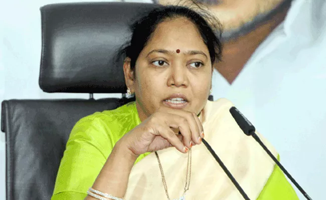 Mekathoti Sucharitha Said No Sad For Losing Minister Post - Sakshi