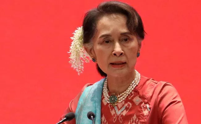 Myanmar Aung San Suu Kyi Sentenced Jail For Corruption - Sakshi