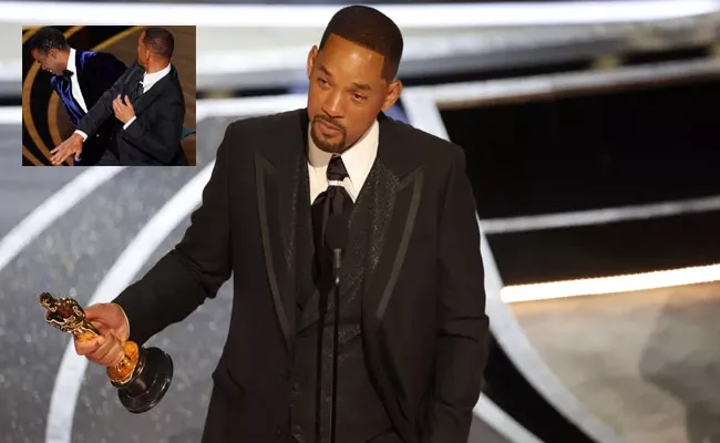 Motion Picture Academy Banned Will Smith For 10 Years From Oscar - Sakshi