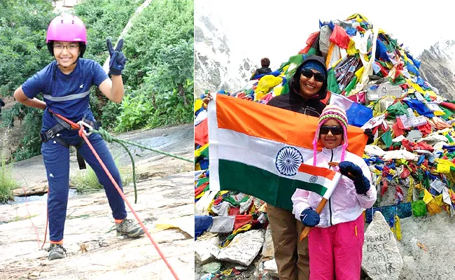 Visakhapatnam: Kaamya Karthikeyan Conquering Peaks In 5 Continents Sahas - Sakshi