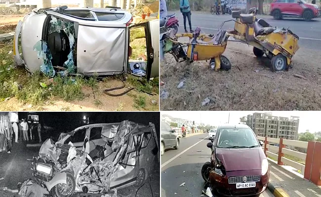 Warangal: Two Road Accidents At Bollikunta And Hunter Road - Sakshi