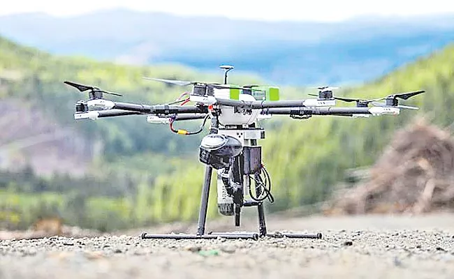 AIRSEED TECHNOLOGY IN AUSTRALIA PROPOSES TO SOW SEED SEEDS WITH A DRONE - Sakshi