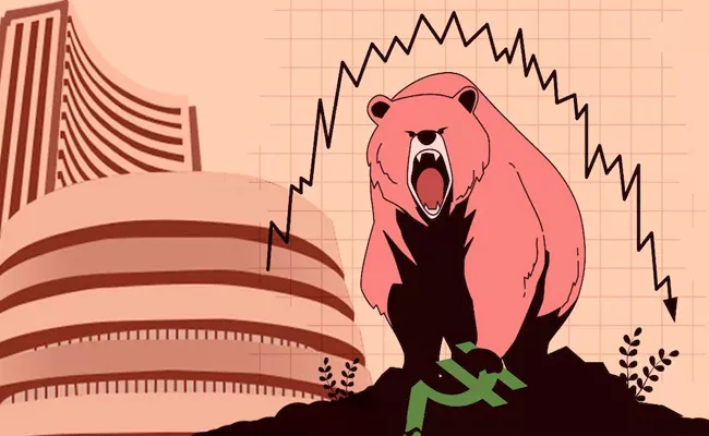 Sensex Crashes Rs 7 Lakh Crore Wiped Off Today - Sakshi