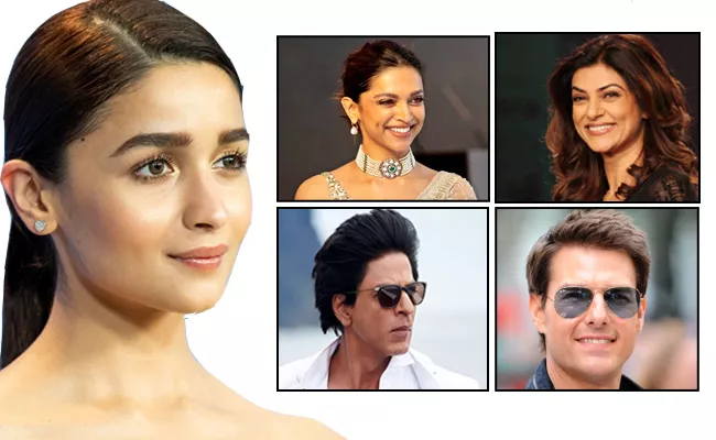 Shahrukh Khan,Tom Cruise, Alia Bhatt And Other Celebrities Weirdest Habits - Sakshi
