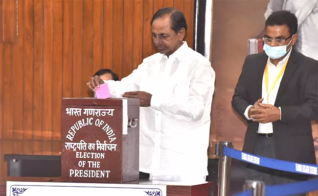 Presidential Elections 2022 Telangana Polling updates - Sakshi