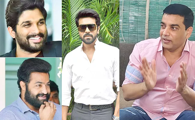 Allu Arjun, Jr NTR and Ram Charan Ready to Decrease Their Remuneration - Sakshi