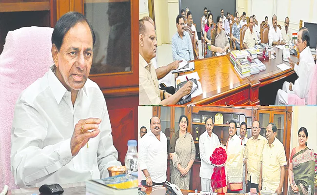 CM KCR Order Set-up 132 Study circles 4-Per 33 District SC-ST-BC-Minority - Sakshi