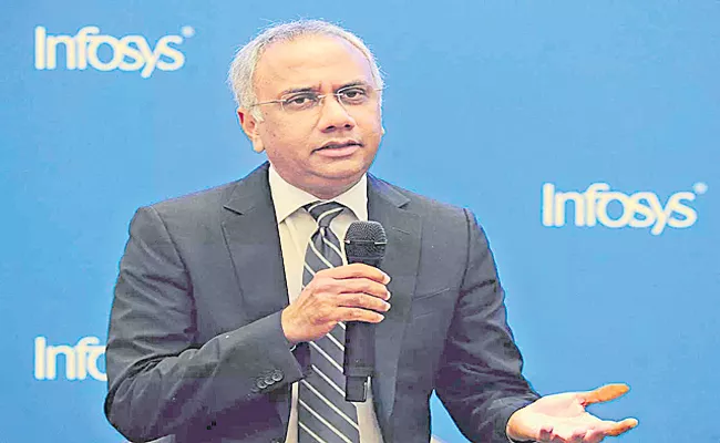 Steady growth of Infosys fy 2022-23 - Sakshi