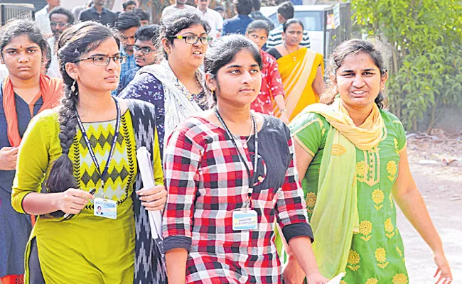 Change of Schedule for Degree Admissions - Sakshi