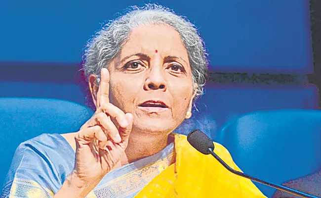 FM Nirmala Sitharaman initiates crackdown on illegal loan apps - Sakshi