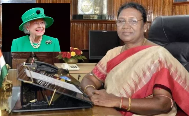 President Droupadi Murmu to attend Queen Elizabeth funeral London - Sakshi