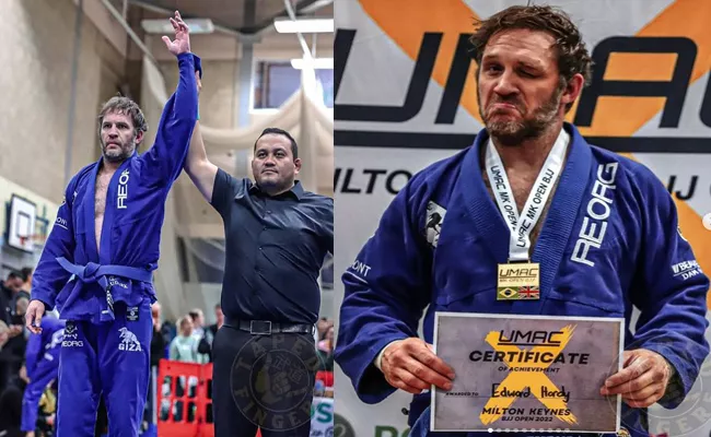 Actor Tom Hardy Enters Jiu-Jitsu Championship And Wins Gold Medal - Sakshi