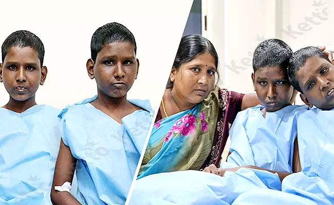 My Twins Suffer From A Rare Disease Unable To Walk please Help! - Sakshi