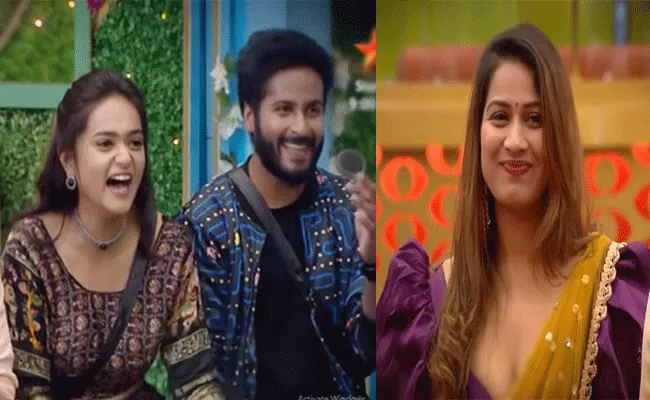 Bigg Boss 6 Telugu: Faria Abdhulla, Santosh Shoban Fun With Housemates - Sakshi