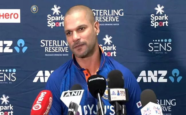 Shikhar Dhawan Reveals Why Sanju Samson Was Dropped For 2nd ODI Vs New Zealand - Sakshi