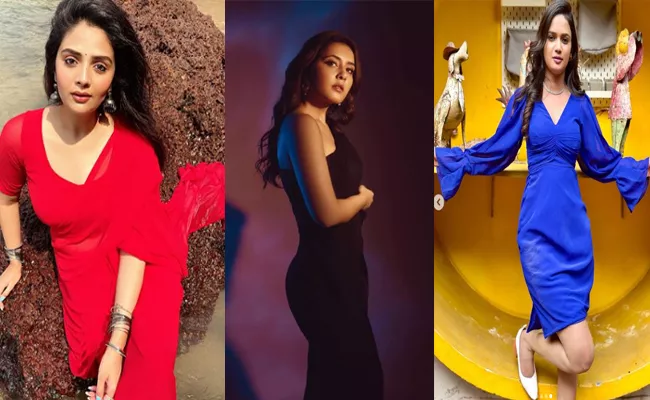 Sreemukhi, Ariyana Glory, Janhvi Kapoor Movie Celebrities Social Media Posts - Sakshi