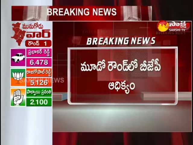 BJP Party Leading In Third Round Counting