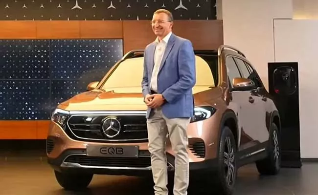 Mercedes Benz EQB introduced in India at Rs 74 lakh - Sakshi