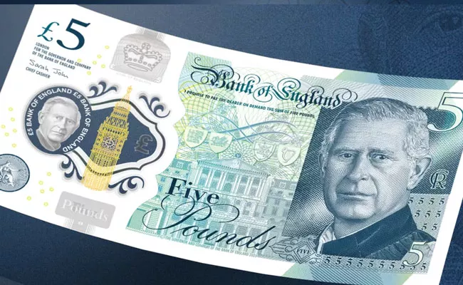 Bank Of England Unveils First Notes Featuring King Charles III - Sakshi