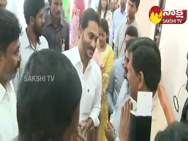 CM Ys Jagan Consoles Minister Adimulapu Suresh Family