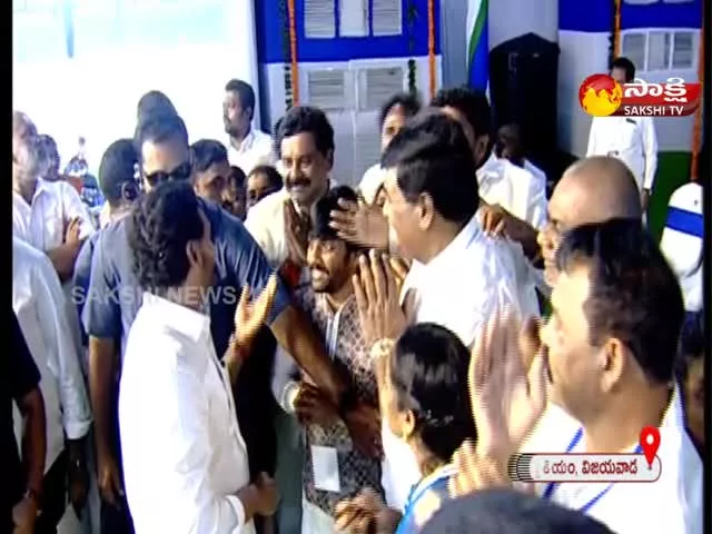 AP CM YS Jagan Reached at YSRCP Jayaho BC Mahasabha