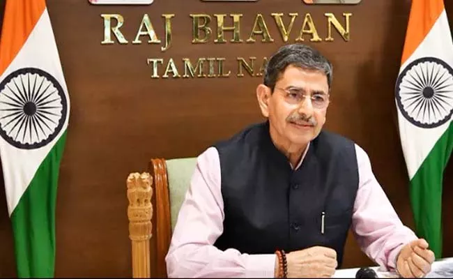 Governor RN Ravi Clarify On Tamil Nadu Versus Tamizhagam - Sakshi