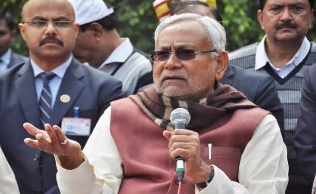 Women Uneducated, Men Careless says Bihar CM Nitish Kumar - Sakshi
