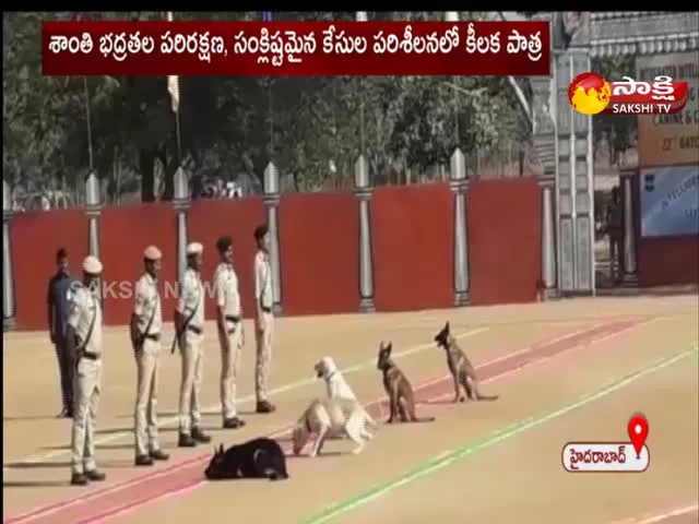 Hyderabad: Police Dogs Passing Out Parade