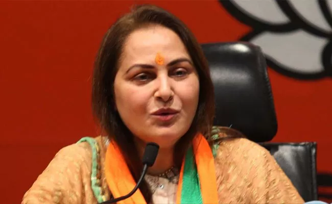 BJP Jaya Prada About Azam Khan Sins - Sakshi