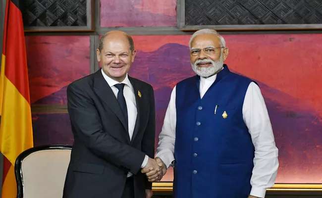 German Chancellor Olaf Scholz to visit India on 25 February 2023 - Sakshi