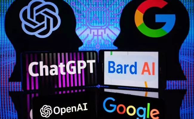 Google shares lose more than 100 billion dollars after AI chatbot Bard flubs answer in ad - Sakshi