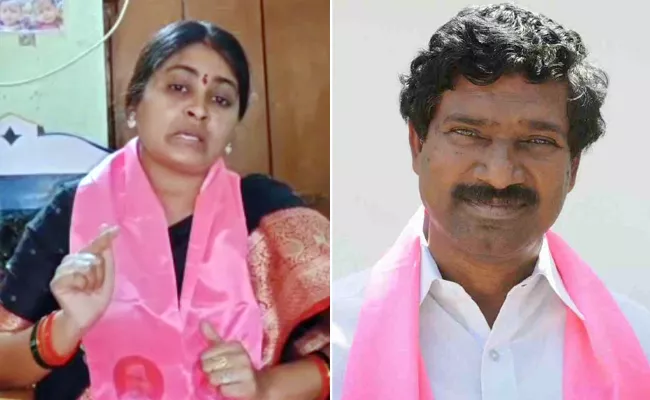 Woman Sarpanch Sensational Allegations On MLA Thatikonda Rajaiah - Sakshi