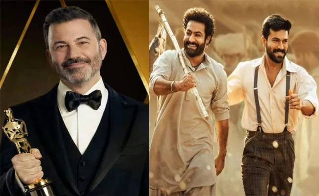 Oscars 2023: Fans Slammed Jimmy Kimmel For His Called RRR A Bollywood Film During The Oscars 2023 Monologue - Sakshi