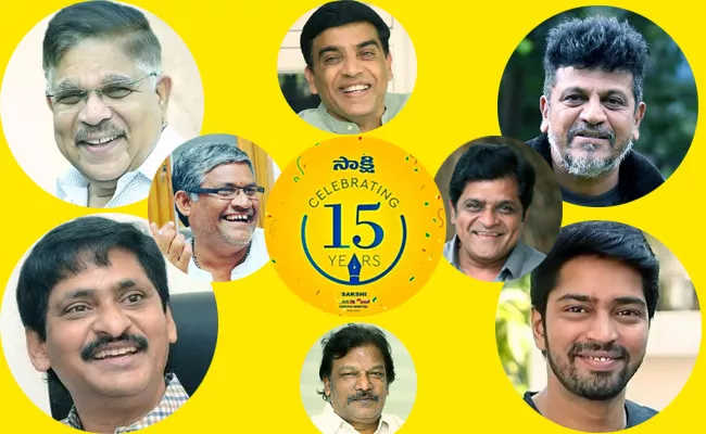 Sakshi 15th Anniversary: Allu Aravind and Other Celebareties Wishes