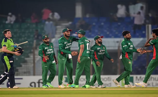 BAN VS IRE 1st t20: Bangladesh Won By 22 Runs In DLS - Sakshi