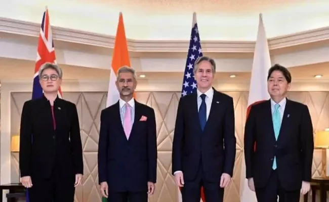 Quad Foreign Ministers announce setting up of Quad working group on counter-terrorism - Sakshi