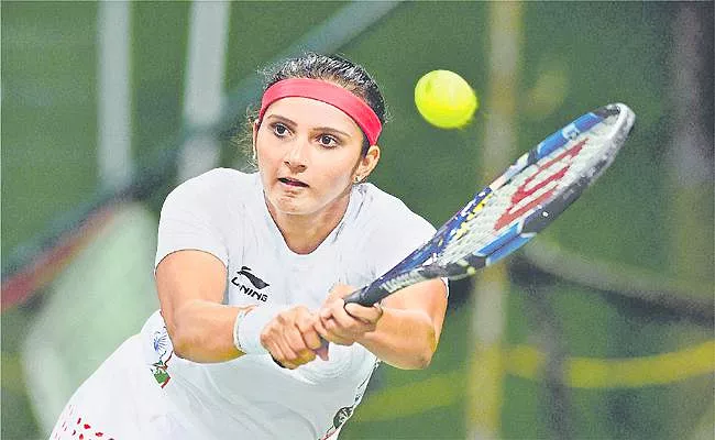 Sania Mirza Playing Farewell-Match Sunday At Hyderabad For-Fans - Sakshi