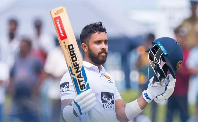 Kusal Mendis slams his maiden Test double century - Sakshi