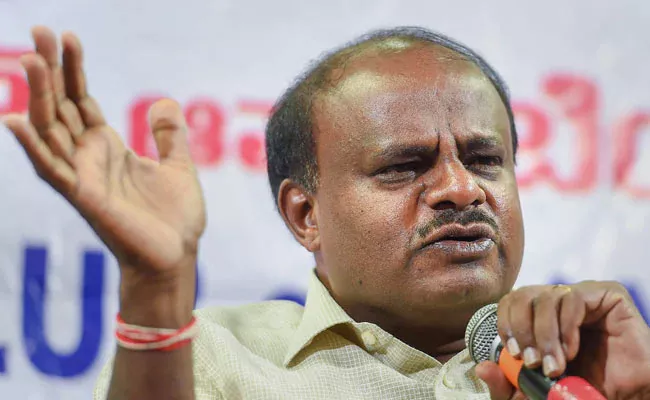 JDS Leader Kumaraswamy Comments On Karnataka Exit Polls - Sakshi